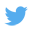 Twitter logo and link
